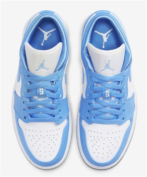 baby blue low top Jordans